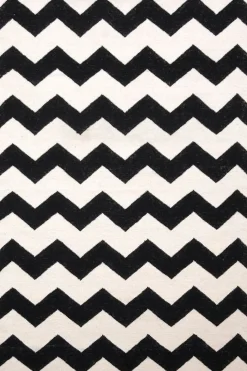 Dywan Chevron black white II 120x180cm