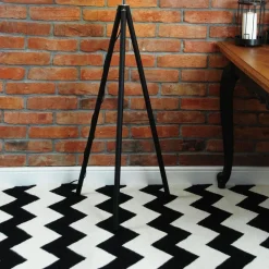 Dywan Chevron black white II 120x180cm