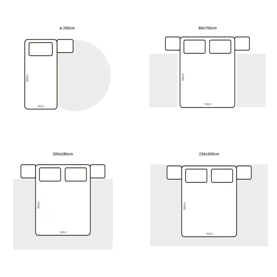 Dywan Cobble granatowy 140x200cm