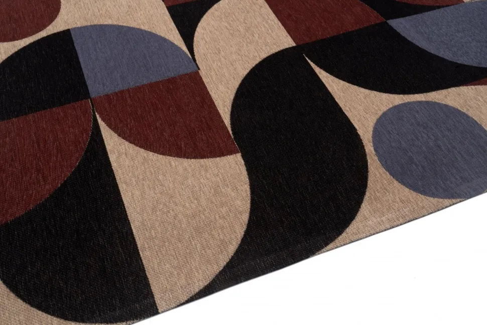 Dywan Deco Blue Copper 160x230 Art deco