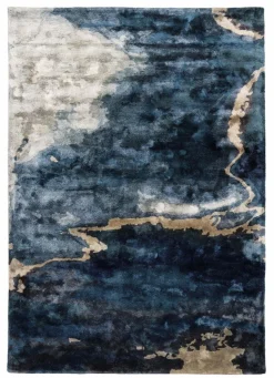 Dywan Escape Blue 200x300 Handmade Collection