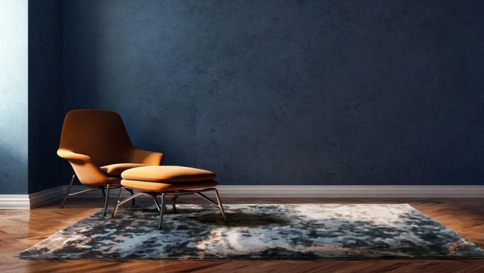 Dywan Escape Blue 200x300 Handmade Collection