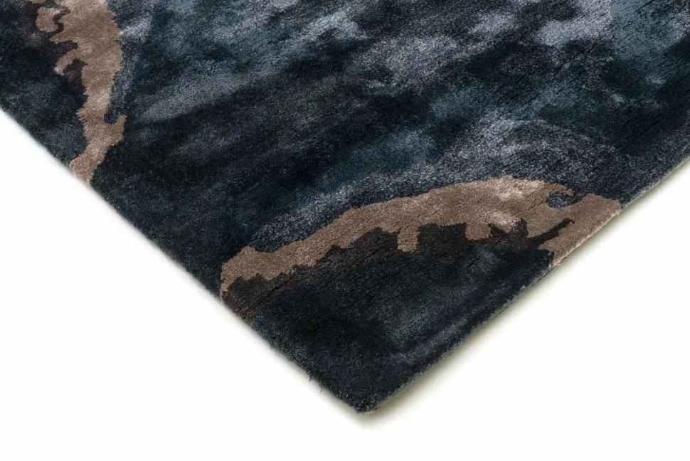 Dywan Escape Blue 200x300 Handmade Collection