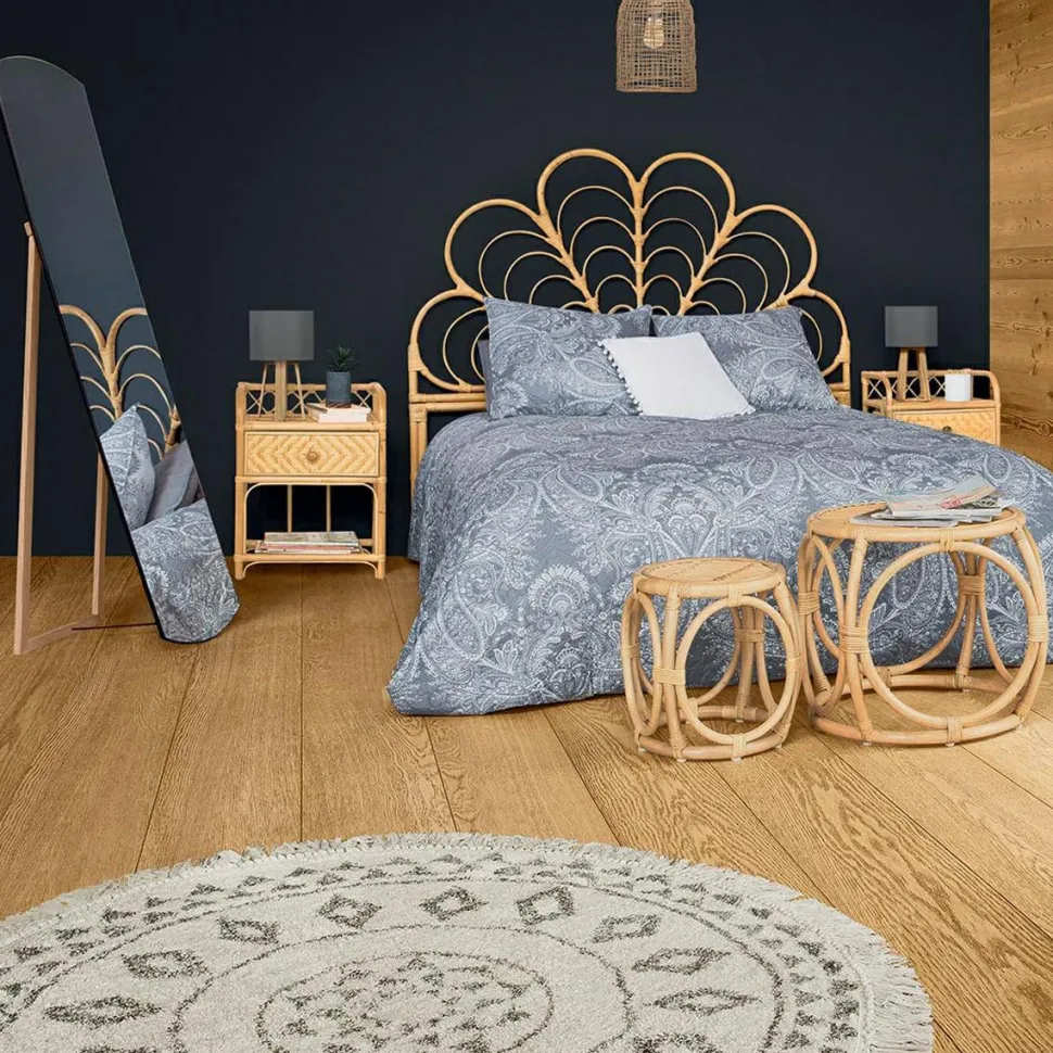 Dywan Etnik czarno-beżowy