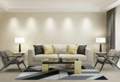 Dywan Gatsby Black 160x230 Art deco