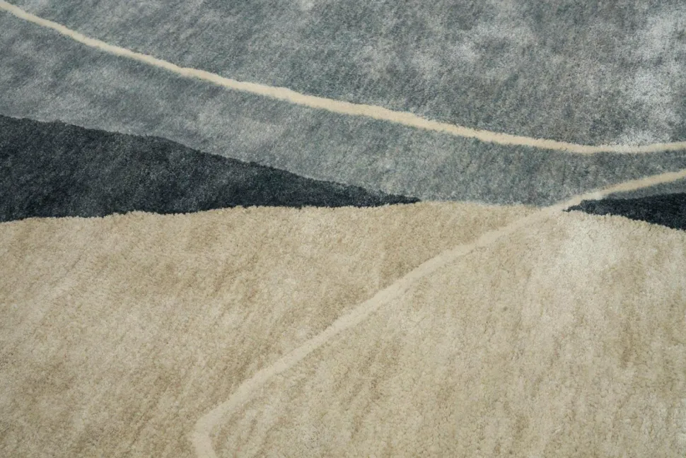 Dywan Glacier Blue 160x230 Carpet Decor Handmade Collection