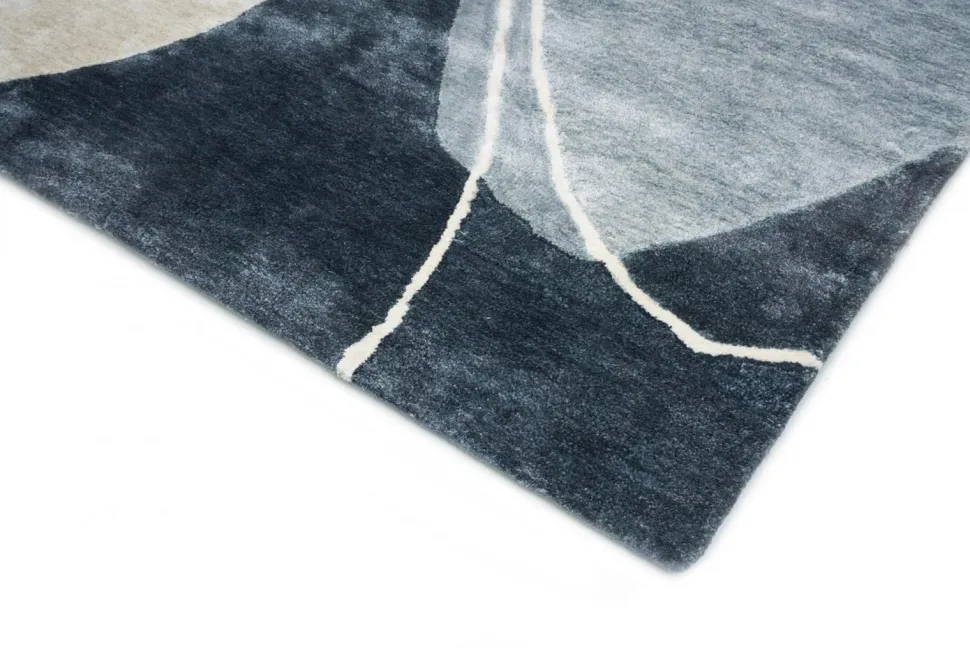 Dywan Glacier Blue 160x230 Carpet Decor Handmade Collection