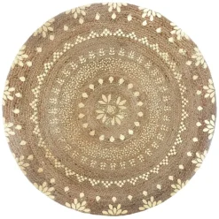 Dywan jutowy Gold shine 115cm