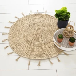 Dywan jutowy Lurex 80cm