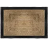 Dywan jutowy 120x170 naturalny/czarny