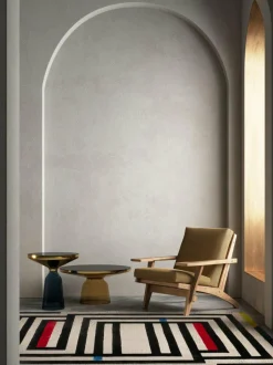 Dywan Maze Black 200 x 300 cm Handmade