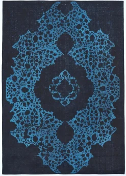 Dywan Ornament  Blue 200x300 Carpet Decor Magic Home Print
