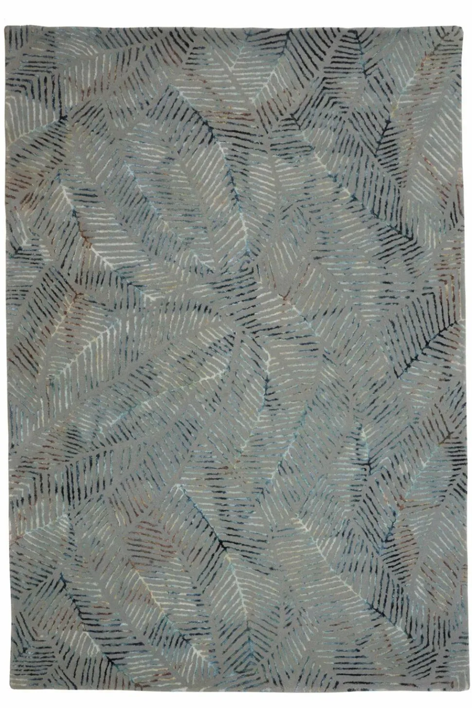 Dywan Palms Grey 200x300 Carpet Decor Handmade Collection