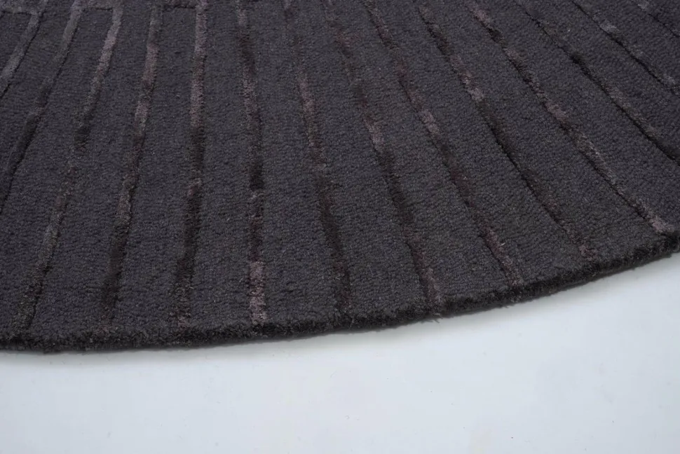 Dywan Radius Dark Grey 250 Carpet Decor Handmade Collection