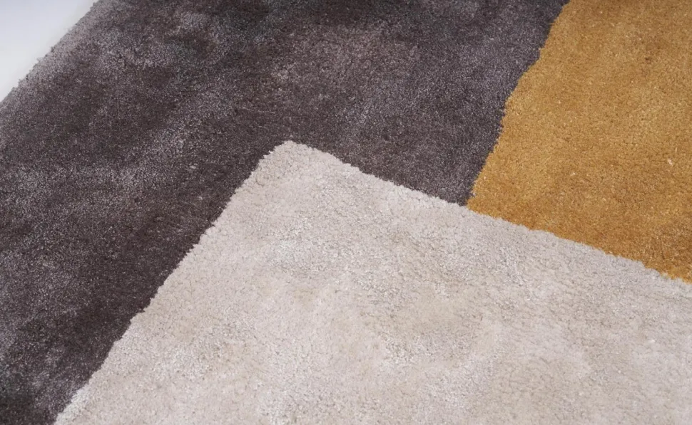 Dywan Retro Yellow 200x300 Carpet Decor Handmade Collection