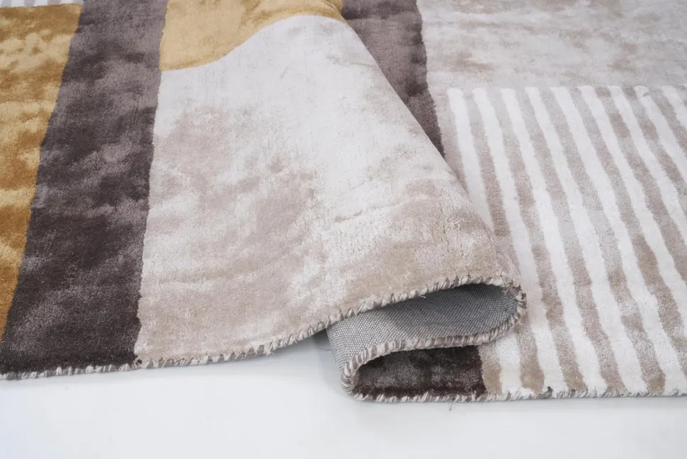 Dywan Retro Yellow 200x300 Carpet Decor Handmade Collection