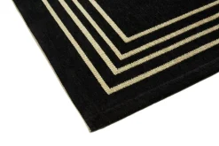 Dywan Royal Black 160x230 Art deco