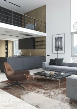 Dywan Rust Copper 160x230 Carpet Decor Magic Home