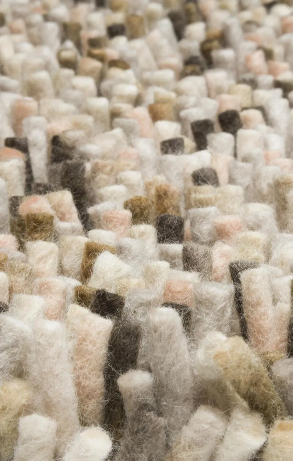 Dywan Shaggy Rocks brązowy 200x300cm