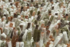 Dywan Shaggy Rocks pomarańczowo-zielony