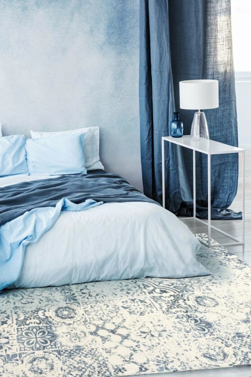 Dywan Siena Ivory Blue 160x230 Magic Home