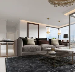 Dywan Tanger Anthracite 160X230 Handmade Collection