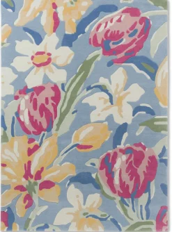 Dywan Tulips China Blue 250x350cm