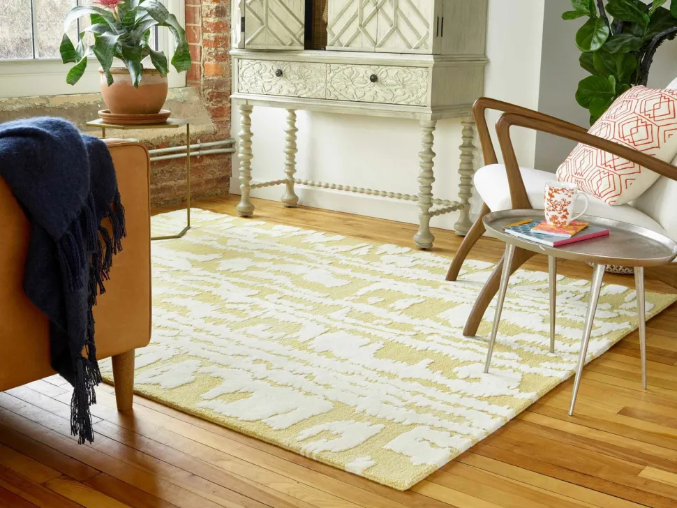 Dywan Waterwave Stripe Citron 120x180cm