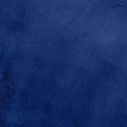 Dywan ze sztucznego futerka 80 cm granatowy