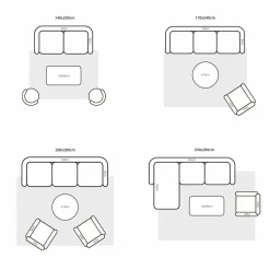 Dywan zewnętrzny Aura kolorowy 200x280cm