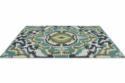 Dywan zewnętrzny Ixora Emerald Palm Chartreuse 250x350cm