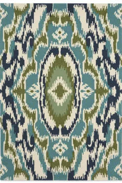 Dywan zewnętrzny Ixora Emerald Palm Chartreuse 160x230cm