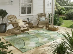 Dywan zewnętrzny Manila Leaf botanical