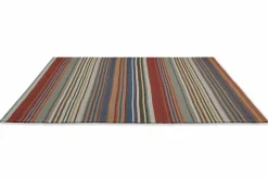 Dywan zewnętrzny Spectro Stripes Teal Sedonia Rust 140x200cm