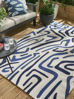 Dywan zewnętrzny Synchronic Japanese Ink Origami 160x230cm