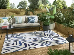 Dywan zewnętrzny Synchronic Japanese Ink Origami 200x280cm