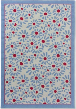 Dywan zewnętrzny Thorncliff Daisy sky blue 160x230cm