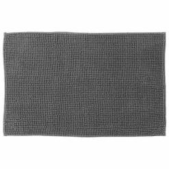 Dywanik łazienkowy Chenille 80x50cm  antracytowy