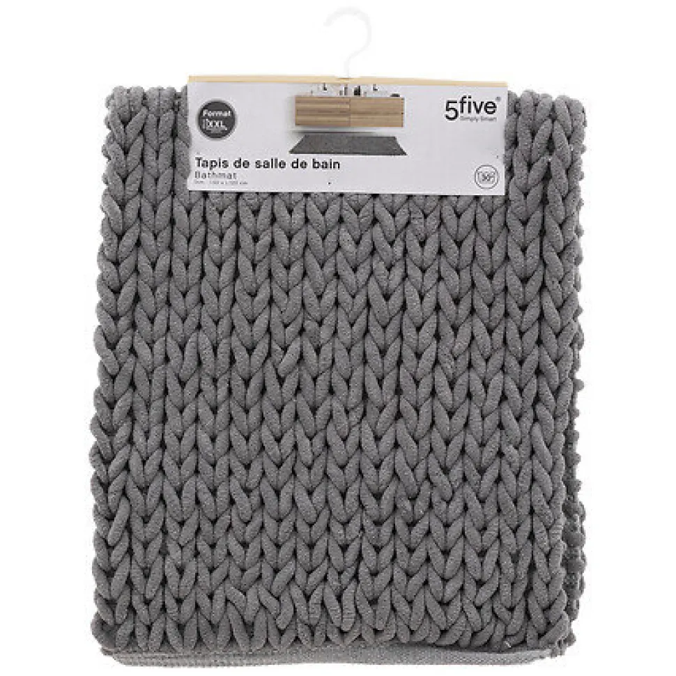 Dywanik łazienkowy Colors 50x120cm szary