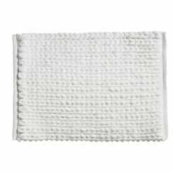 Dywanik łazienkowy pleciony 50x75 biały