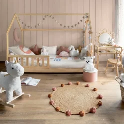 Łóżeczko dziecięce Bosco 90x190           naturalne