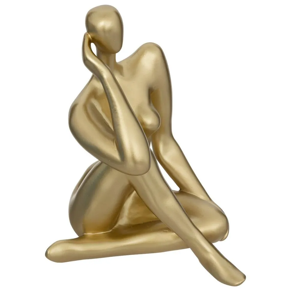 Figurka dekoracyjna Gold Woman 25cm