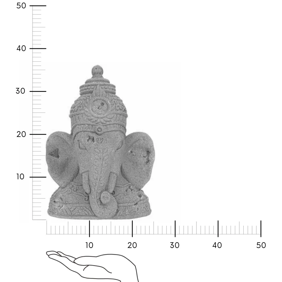 Figurka Głowa Ganesh 36cm