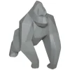 Figurka Origami Gorilla szara