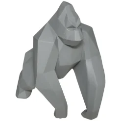 Figurka Origami Gorilla szara