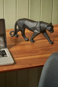 Figurka Pantera Origami czarna 40cm