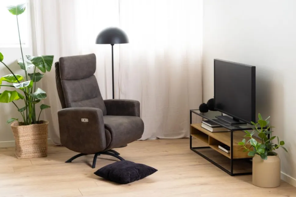 Fotel / recliner Kamares antracytowy