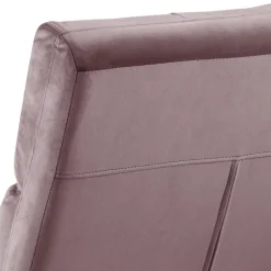Fotel Alba VIC dusty rose 18 pikowany