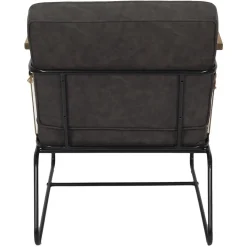 Fotel Benson brązowy