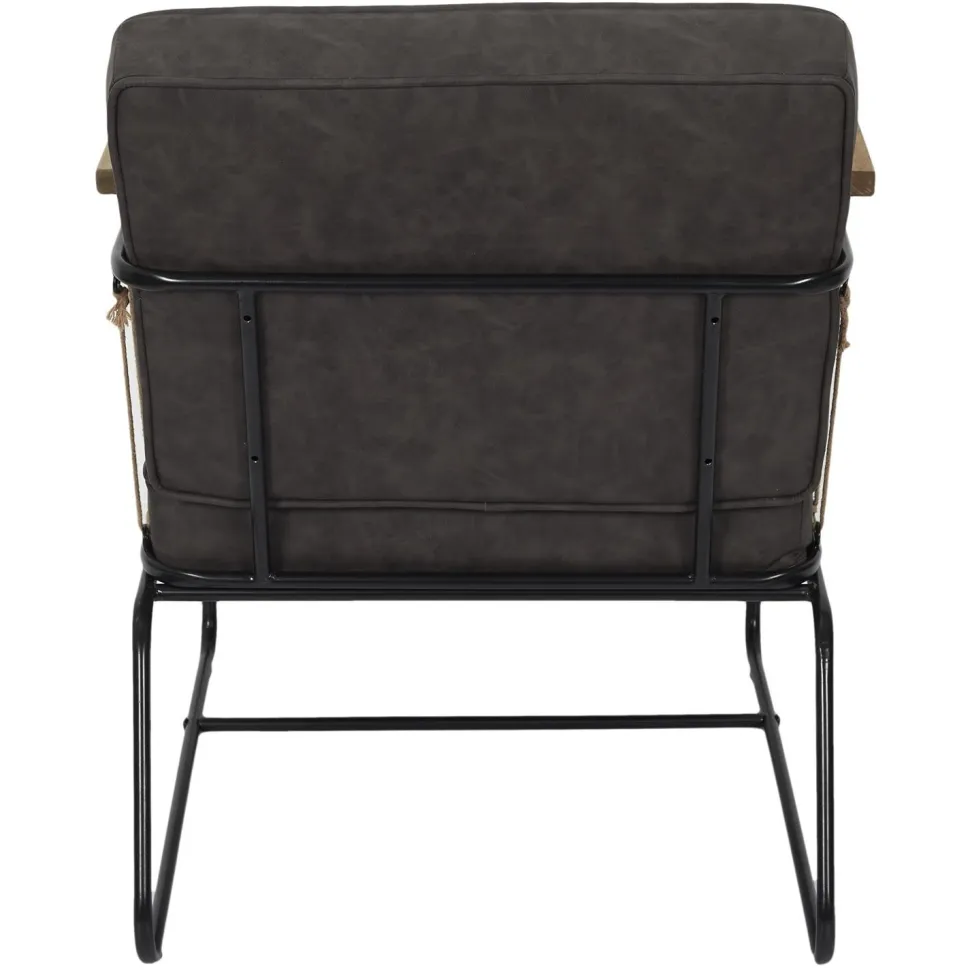 Fotel Benson brązowy